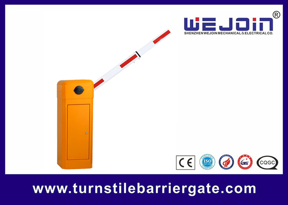 Aluminium Motor SUS304 Barrier Boom Gate RS485 Untuk Parkir Mobil