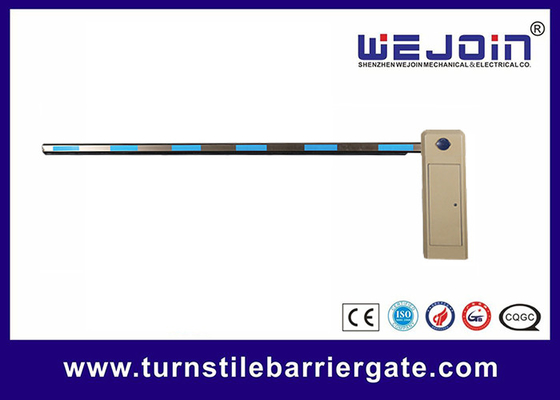 Perumahan Baja Kendaraan Barrier Gate Alloy Motor RS485 COM Untuk Kontrol Masuk