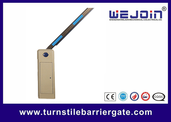 Aluminium Motor Parking Barrier Gate Manual Clutch 100W Untuk Sistem Tempat Parkir