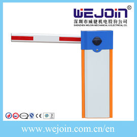 Lurus Automatic Barrier Gate Steel Material 300W Dengan Sensor Keamanan