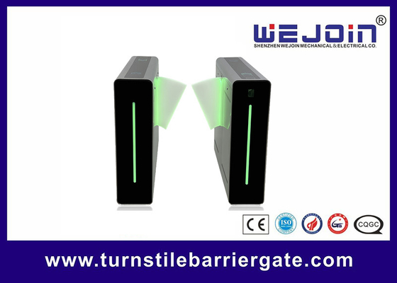 Anti Tabrakan Flap Barrier Gate Keamanan Pinggang Tinggi Pintu Putar Untuk Stadion Pabrik