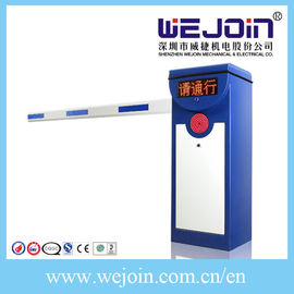 Sistem Car Park Barrier Tahan Lama, Gerbang Barrier Kendaraan AC Motor 80 Watt 24V